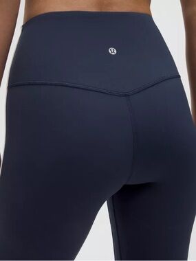 LULULEMON High-Waist Leggings, Navy, 23”